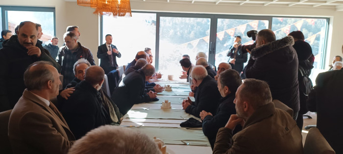  Erzurum Paland&ouml;kende SNOWDORA otelinin a&ccedil;ılışını yapıldı..