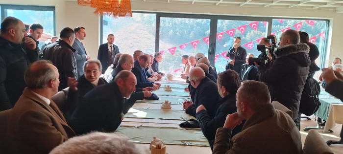  Erzurum Paland&ouml;kende SNOWDORA otelinin a&ccedil;ılışını yapıldı..