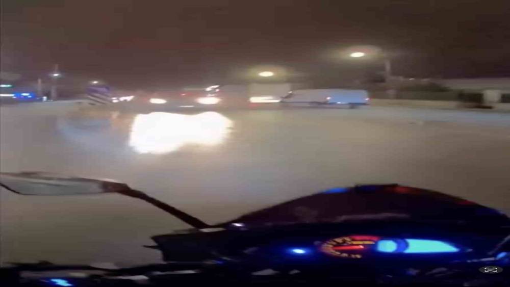 Bursa&rsquo;da ters y&ouml;nden gelen otomobil tehlike oluşturdu
