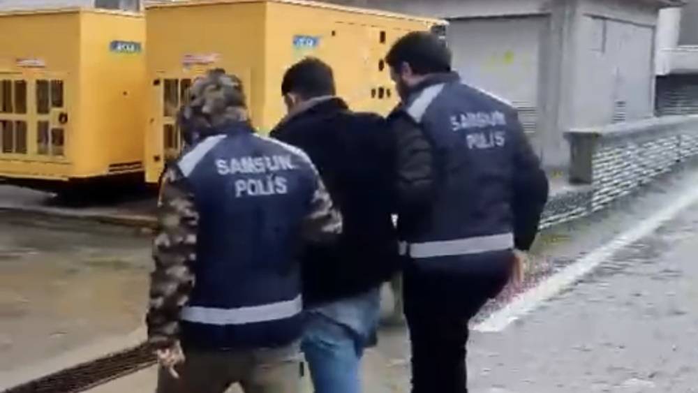 Samsun&rsquo;da 9 yıl 5 ay 10 g&uuml;n hapis cezası bulunan şahıs yakalandı
