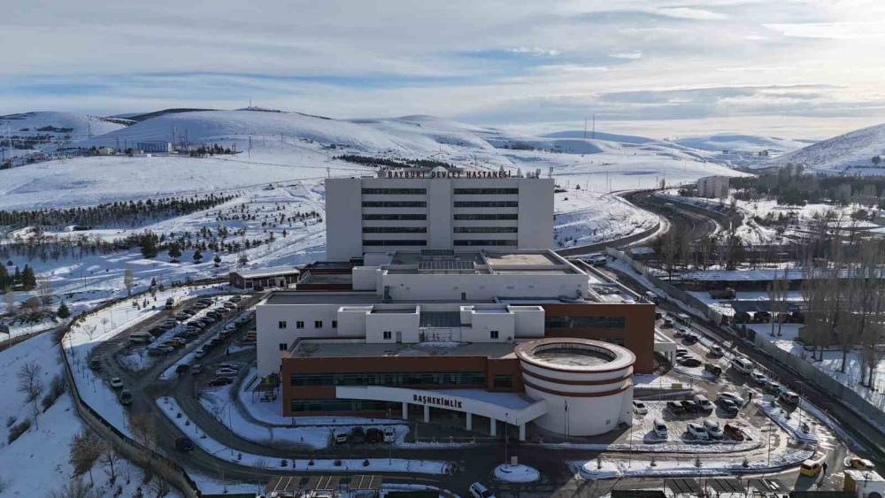 Bayburt Devlet Hastanesine mart ayında 42 bin 696 hasta başvurdu
