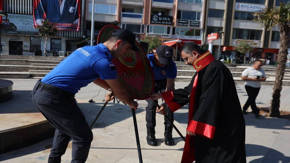 Alaşehir&rsquo;de yeni adli yıl t&ouml;renle başladı
