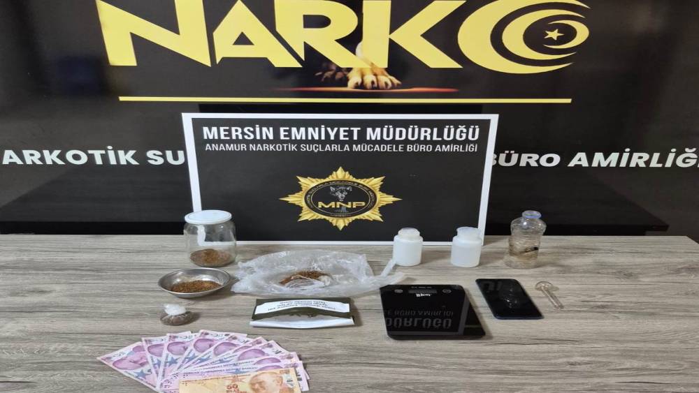 Anamur&rsquo;da uyuşturucu operasyonu: 1 ş&uuml;pheli tutuklandı
