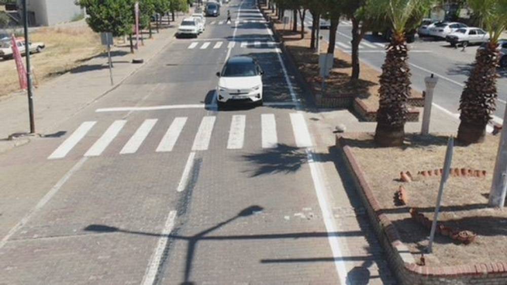 G&uuml;zel&ccedil;amlı&rsquo;da havadan trafik denetimi
