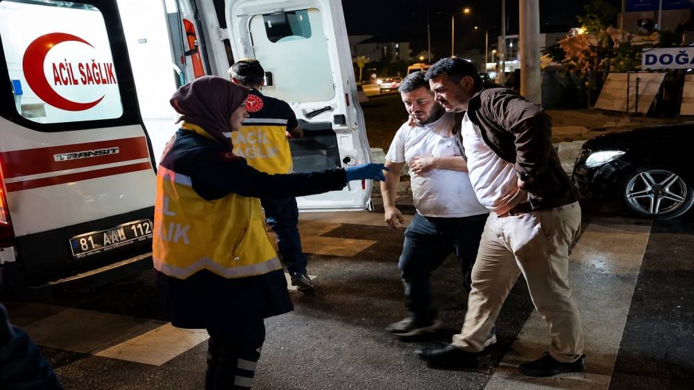 D&uuml;zce&rsquo;de trafik kazası: 5 yaralı
