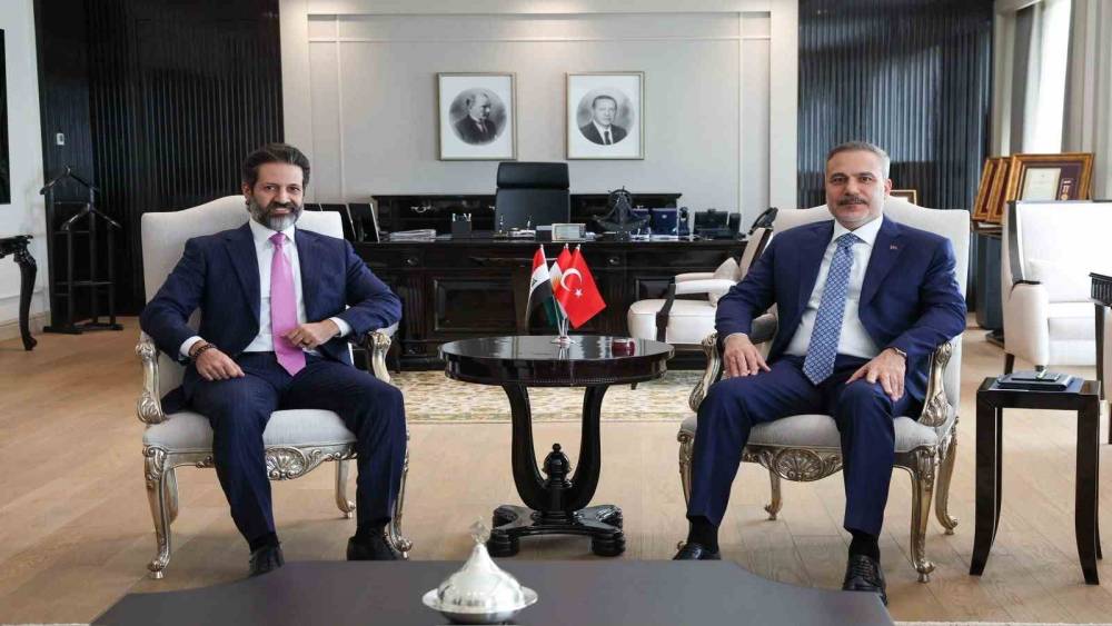 Bakan Fidan, IKBY Başbakan Yardımcısı Talabani ile g&ouml;r&uuml;şt&uuml;
