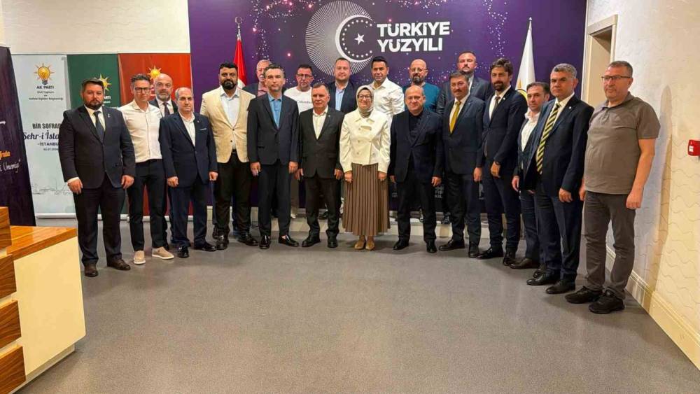 Edremit Ticaret Odası heyetinden AK Parti Genel Merkezi&rsquo;ne ziyaret
