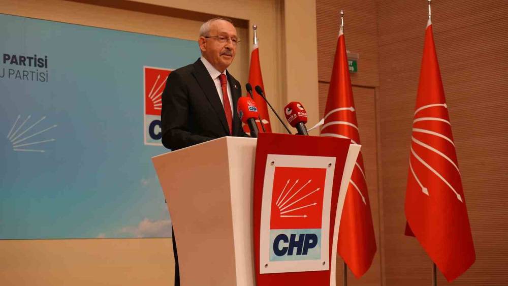 CHP Genel Başkanı Kılı&ccedil;daroğlu: "(&Ccedil;er&ccedil;eve yasa) Nihayet 13 yıl sonra bizim &ouml;nerimize gelindi"

