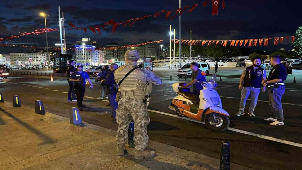 İstanbul genelinde huzur uygulaması
