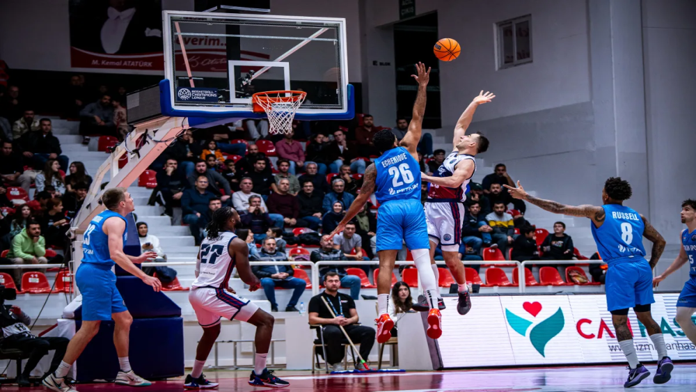 FIBA Şampiyonlar Ligi: Aliağa Petkimspor: 90 - King Szczecin: 63
