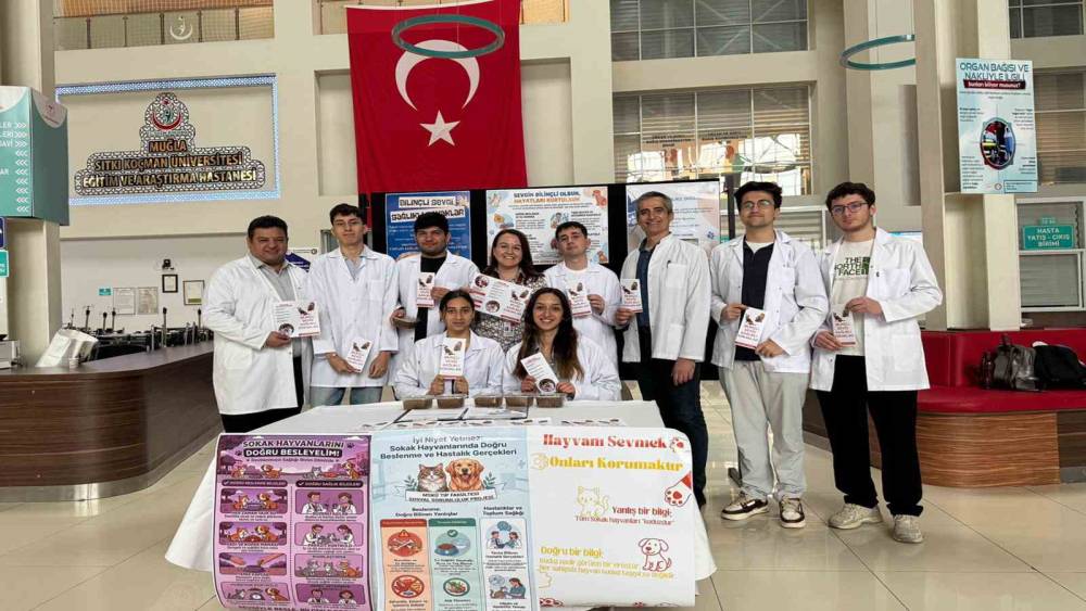 MSK&Uuml; Tıp Fak&uuml;ltesi &ouml;ğrencilerinden sokak hayvanları i&ccedil;in sosyal sorumluluk projesi

