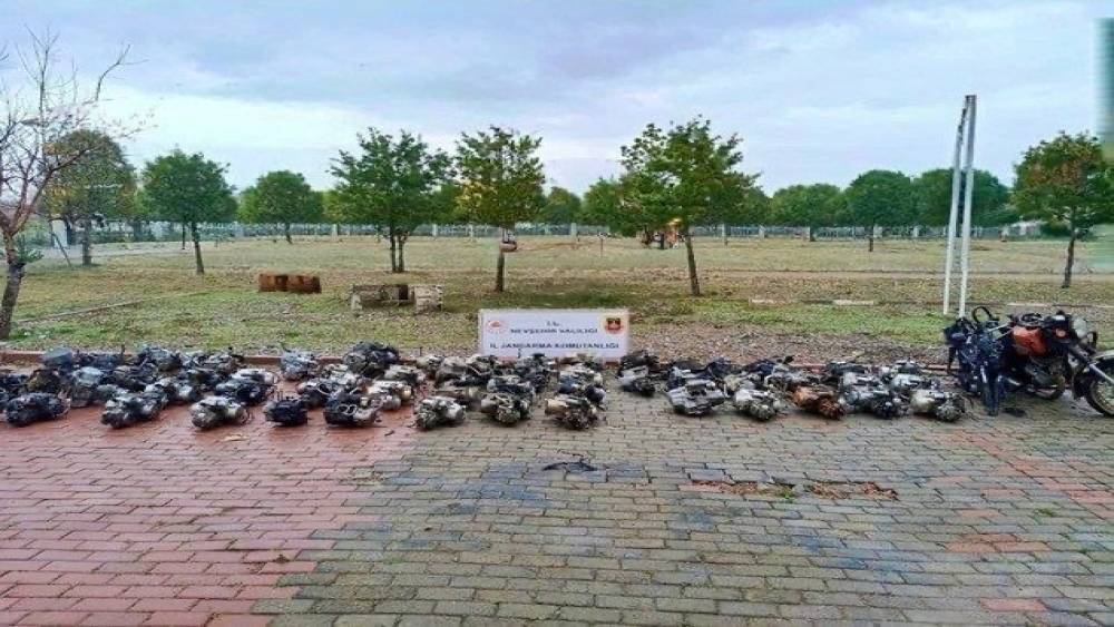 Nevşehir&rsquo;de motosiklet şaselerini kazıyan şahıslara operasyon: 2 g&ouml;zaltı
