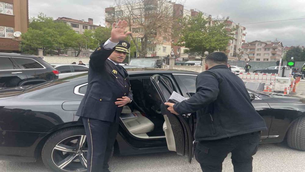 Ankara Emniyet M&uuml;d&uuml;rl&uuml;ğ&uuml; g&ouml;revine atanan Maksut Y&uuml;ksek, Konya&rsquo;ya veda etti

