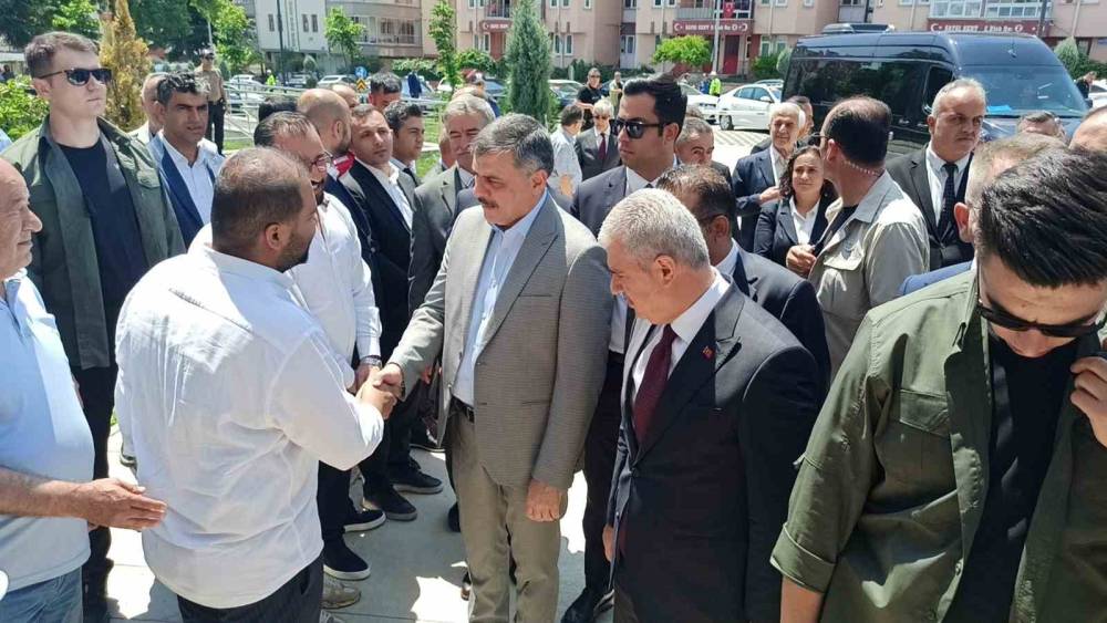 Bakan &Ccedil;ift&ccedil;i memleketi Konya&rsquo;da
