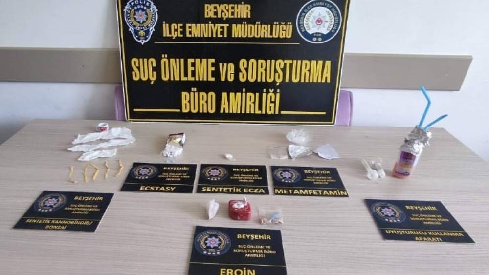 Beyşehir&rsquo;de uyuşturucu operasyonu: 2 kişi tutuklandı
