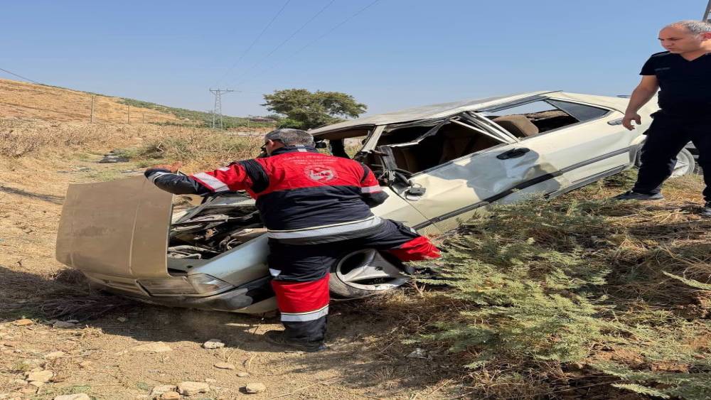 Kırıkhan&rsquo;da trafik kazası: 3 yaralı
