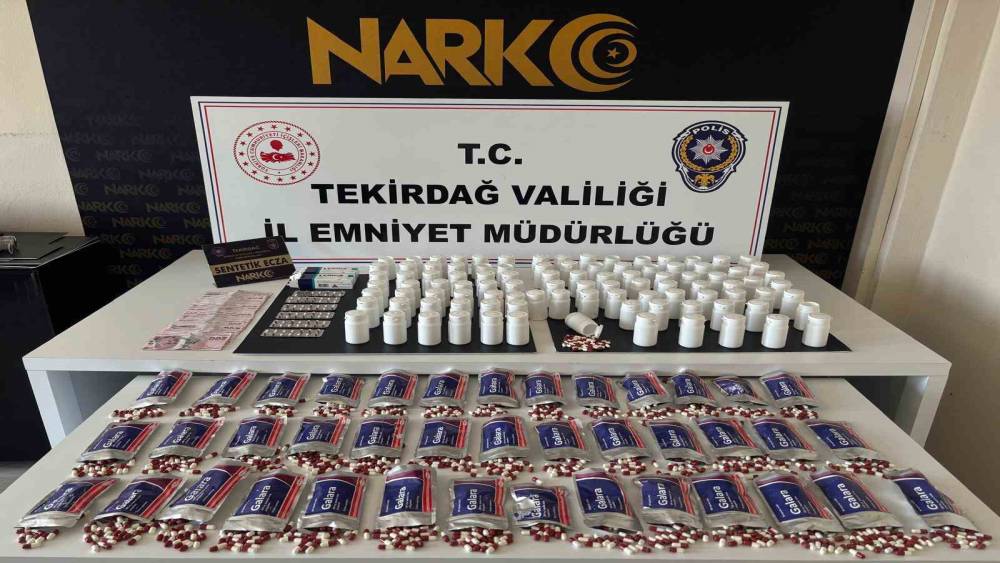 Tekirdağ&rsquo;da zehir tacirlerine operasyon: 3 tutuklama
