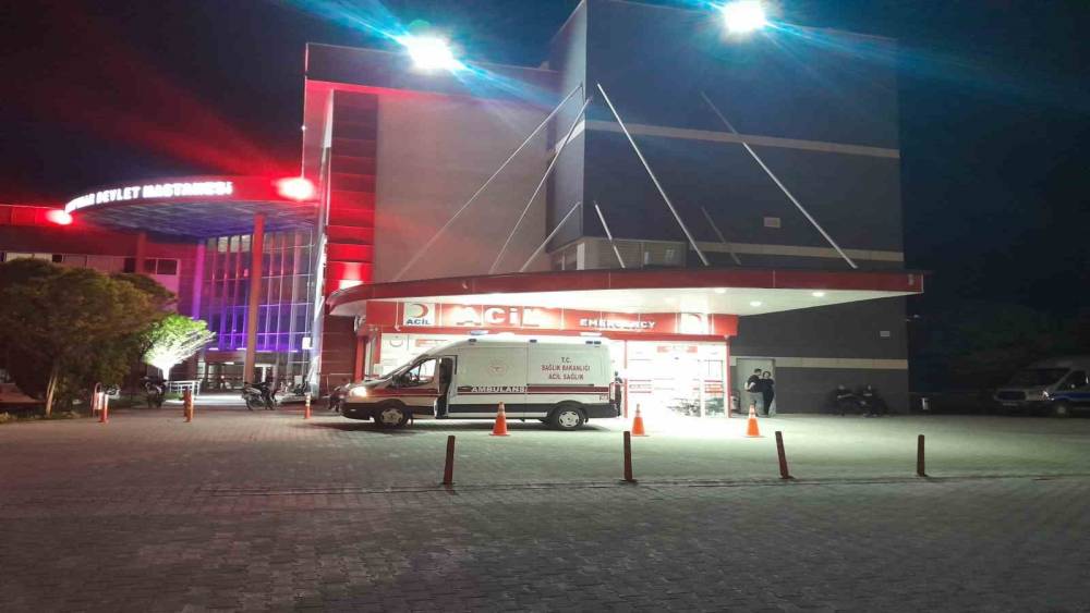 Otomobil yola &ccedil;ıkan k&ouml;peğe &ccedil;arptı: 4 yaralı
