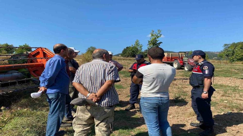 Bilecik&rsquo;te bi&ccedil;erd&ouml;ver operat&ouml;rlerine yangın uyarısı
