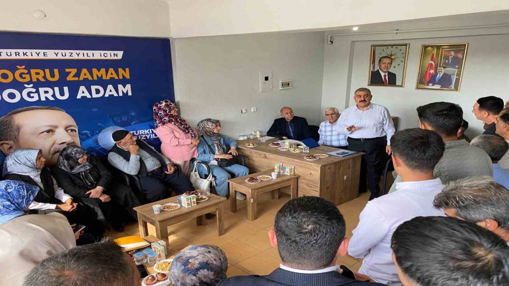 Sahada hizmet, teşkilatta istişare: Paland&ouml;ken&rsquo;de birlik ve hizmet vurgusu
