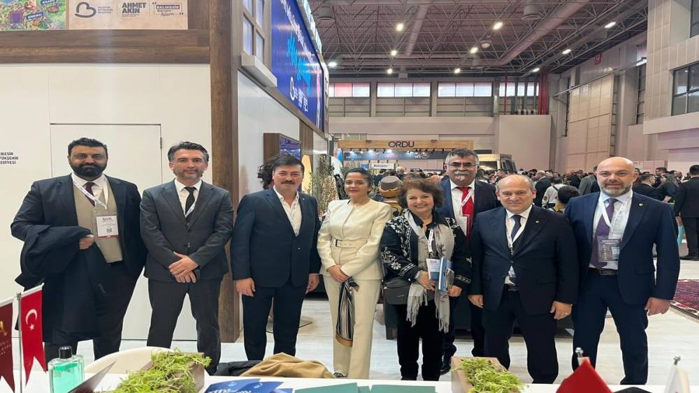 Edremit Ticaret Odası EMITT fuarı a&ccedil;ılışına katıldı
