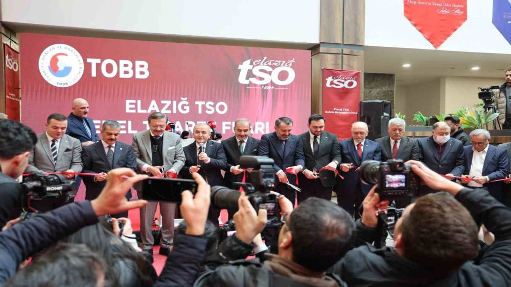 Elazığ TSO Genel Ticaret Fuarı kapılarını a&ccedil;tı
