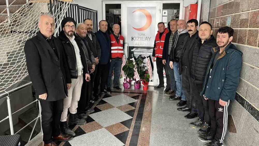 T&uuml;rk Kızılayı Alaplı Temsilciliği a&ccedil;ıldı

