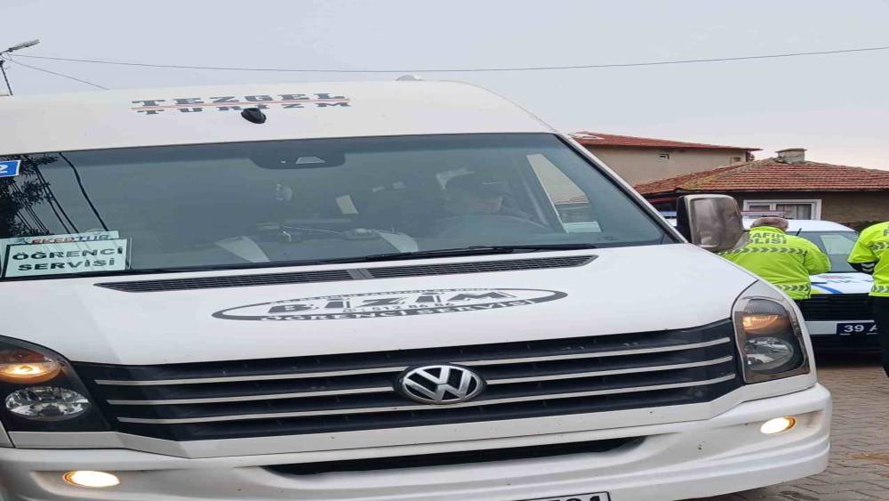 Babaeski&rsquo;de okul servisleri denetlendi
