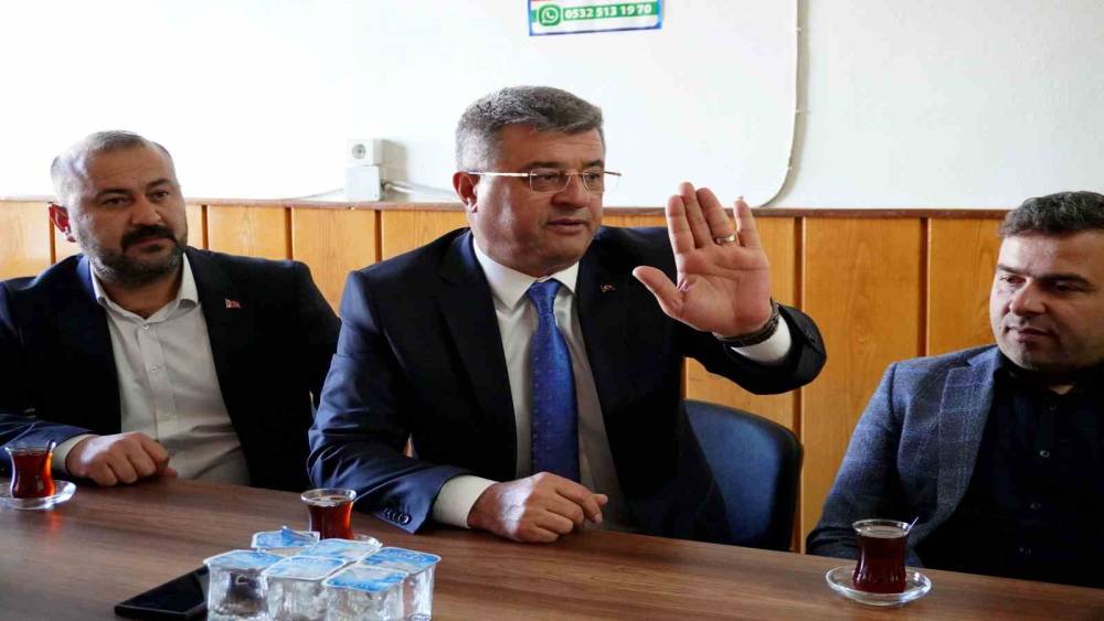 Alkan, başkanlık se&ccedil;imleri &ccedil;alışmalarına baba ocağından start verdi
