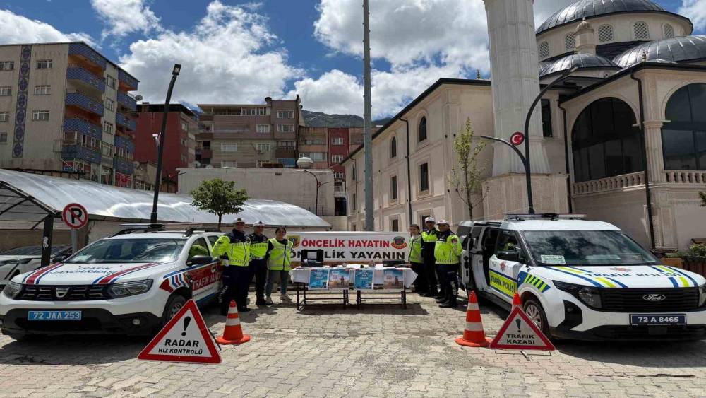 Sason&rsquo;da "Trafik Haftası" etkinlikleri
