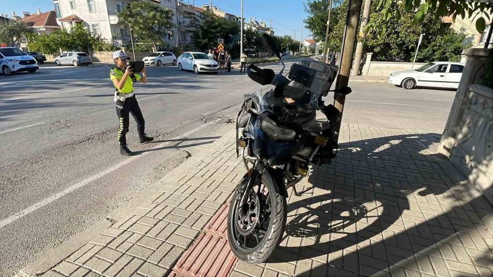 Karaman&rsquo;da motosiklet kazası: 1 yaralı
