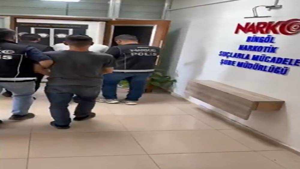 Bing&ouml;l&rsquo;de uyuşturucu operasyonu: 2 ş&uuml;pheli tutuklandı
