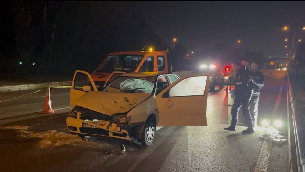 Bursa&rsquo;da feci kaza: Otomobilin &ccedil;arptığı şahıs hayatını kaybetti
