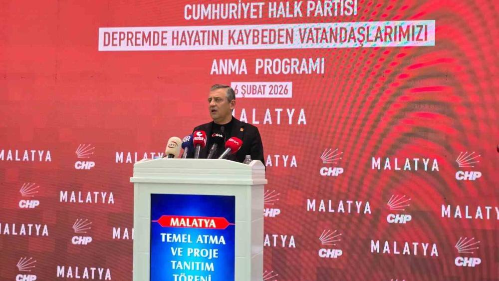 CHP Genel Başkanı &Ouml;zel: "Muhalefet &ccedil;ivi &ccedil;akma makamı değildir, &ccedil;iviyi kimin &ccedil;akacağına millet karar verir"
