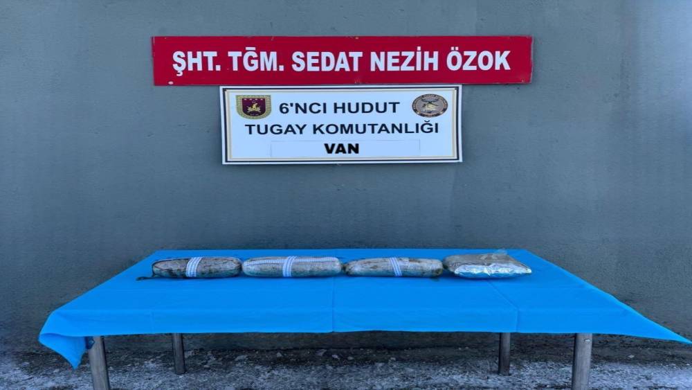MSB, Van&rsquo;da y&uuml;r&uuml;t&uuml;len operasyonlarda 5 kilogram uyuşturucu madde ele ge&ccedil;irildiğini duyurdu
