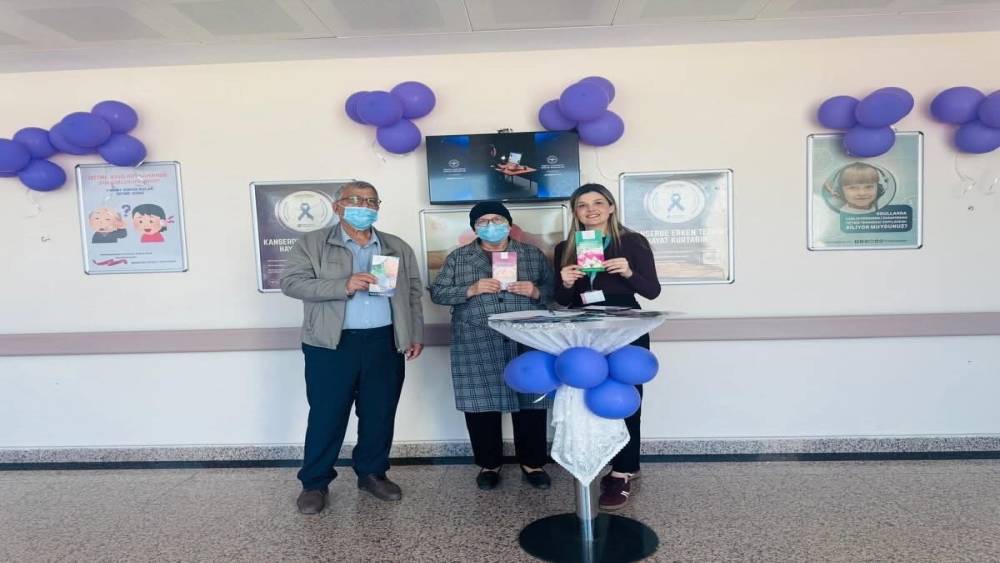 Babaeski Devlet Hastanesi&rsquo;nde Kanser Haftası farkındalığı
