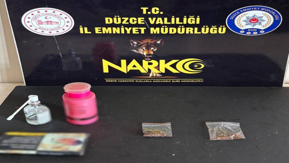D&uuml;zce&rsquo;de uyuşturucu operasyonu: 1 kişi tutuklandı
