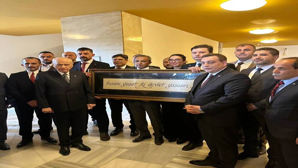 İl Başkanından Bah&ccedil;eli&rsquo;ye ziyaret
