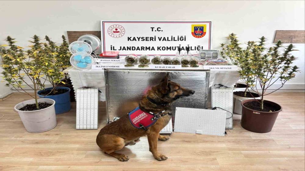 Kayseri&rsquo;de uyuşturucu operasyonu
