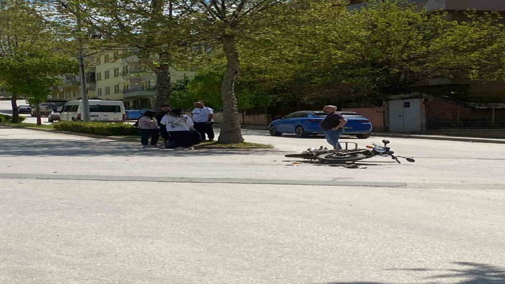 Kastamonu&rsquo;da motosiklet kazası: 1 yaralı
