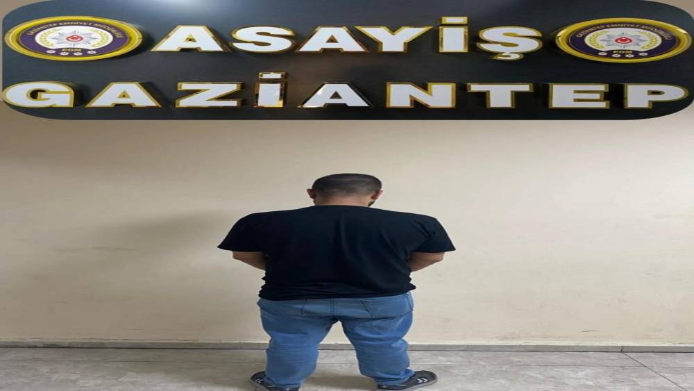 Gaziantep&rsquo;te 14 yıl 6 ay hapis cezası bulunan ş&uuml;pheli yakalandı
