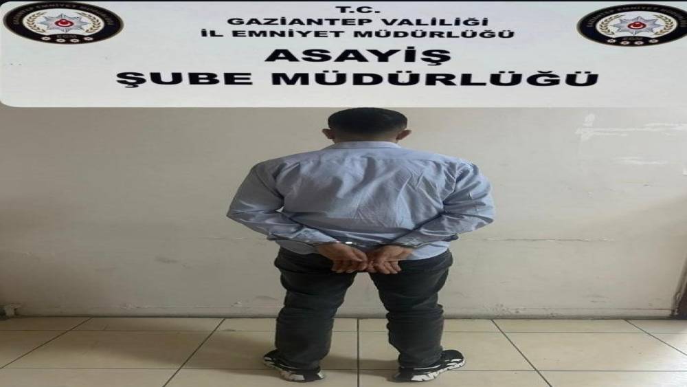 Gaziantep&rsquo;te 18 yıl hapis cezası bulunan ş&uuml;pheli yakalandı
