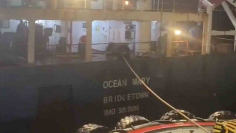 &Ccedil;anakkale Boğazı&rsquo;nda kuru y&uuml;k gemisinde makine arızası
