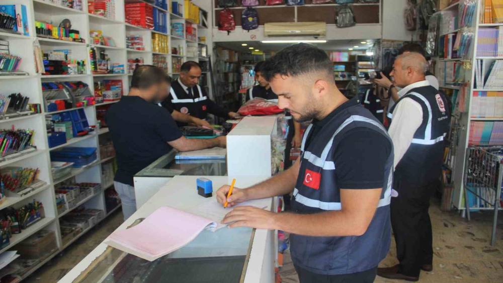 Şanlıurfa&rsquo;da kırtasiye denetimlerinde 44 işletmeye 175 bin TL ceza kesildi
