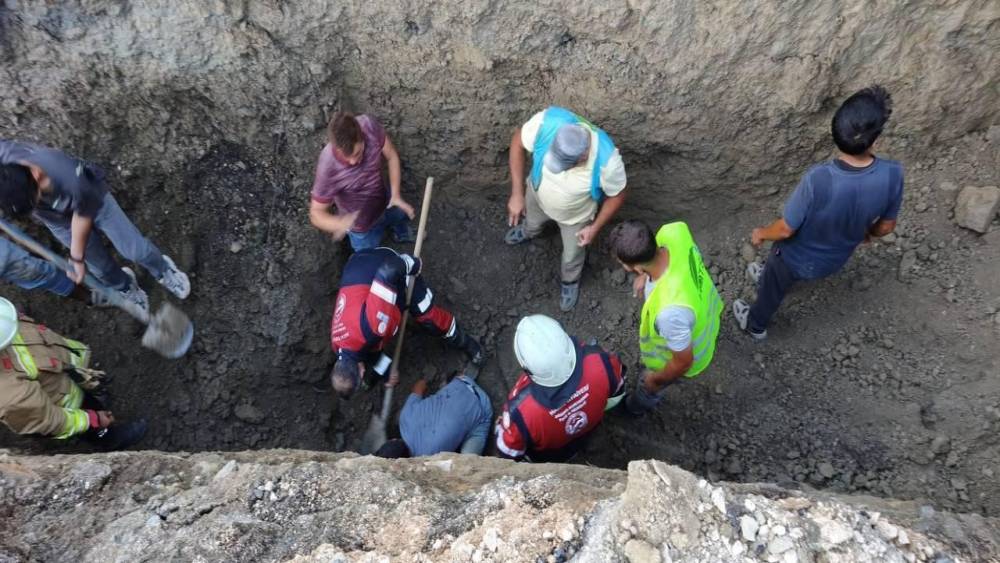 Altyapı &ccedil;alışması sırasında g&ouml;&ccedil;&uuml;k yaşandı: 1 yaralı
