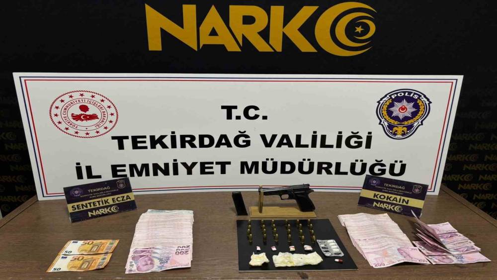 Tekirdağ&rsquo;da zehir tacirlerine operasyon: 184 ş&uuml;pheliye işlem yapıldı
