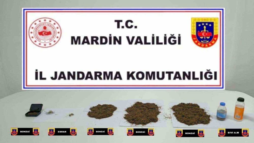 Mardin&rsquo;de uyuşturucu operasyonu
