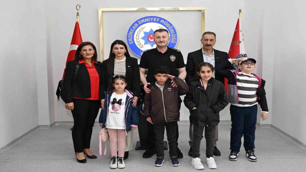 Erzincan Emniyeti&rsquo;nde Polis Haftası&rsquo;na &ouml;zel buluşma
