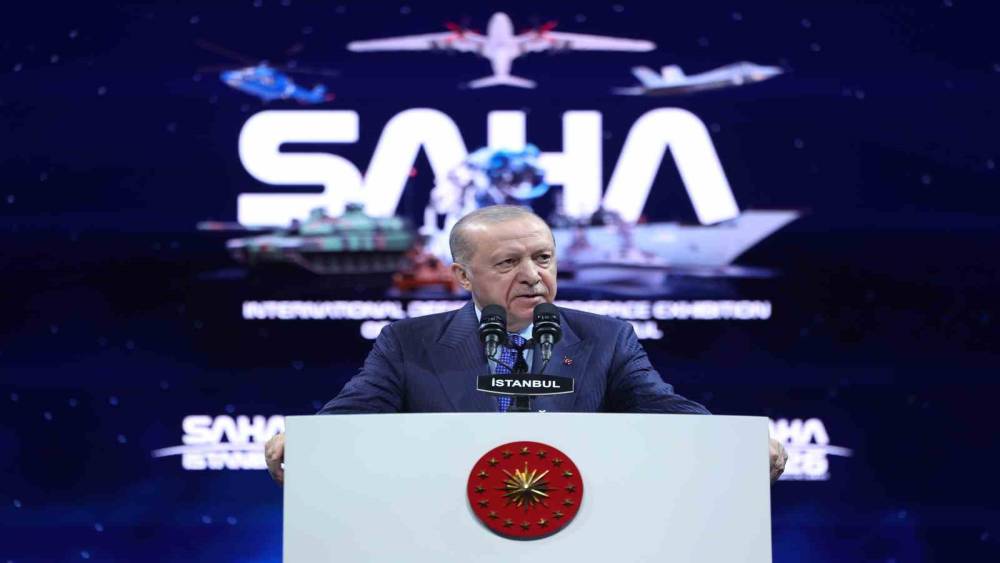 Cumhurbaşkanı Erdoğan&rsquo;dan CHP tepkisi: "Balıklar &uuml;rk&uuml;yor diyenler gelip fuarımızı ziyaret ettiler"
