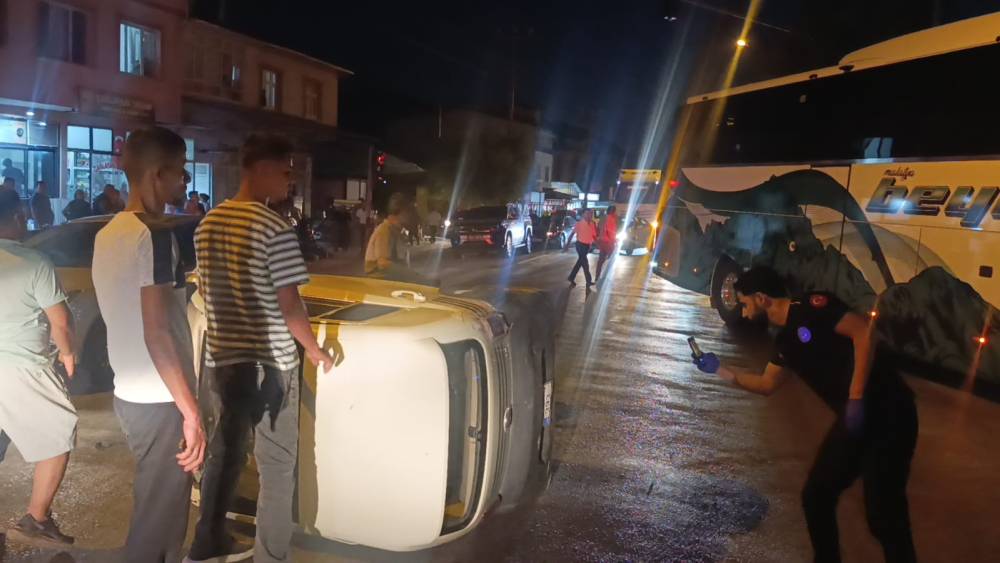 Malatya&rsquo;da iki otomobil &ccedil;arpıştı: 1 yaralı
